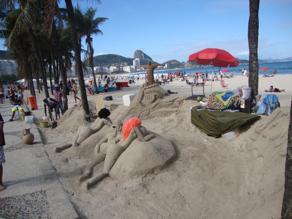 Vista Mar Luxo Copacabana Rio de Janeiro Dış mekan fotoğraf